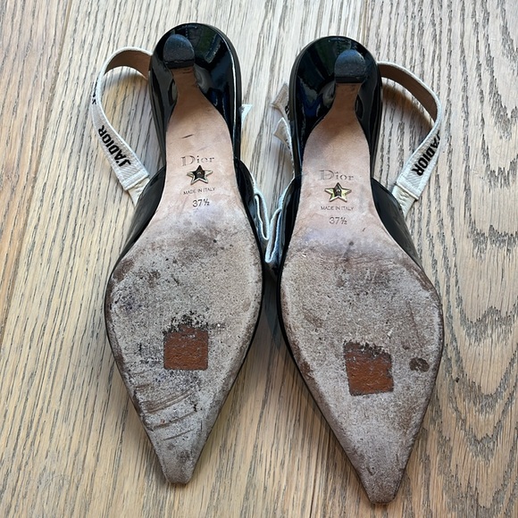 J’Adior slingback pumps in patten leather - Picture 5 of 5